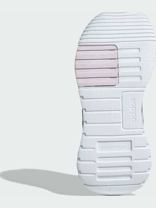 Racer TR21 K Kids Sports Shoes Running with Laces Cloud White / Blue Tint / Almost Pink