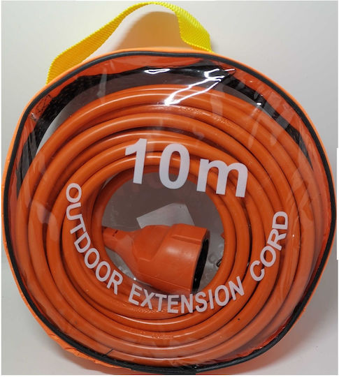 Extension Cable Cord 10m Orange