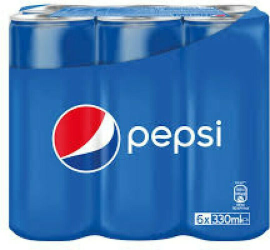 Pepsi Regular Кола с Газировка в Кутия 6x330мл