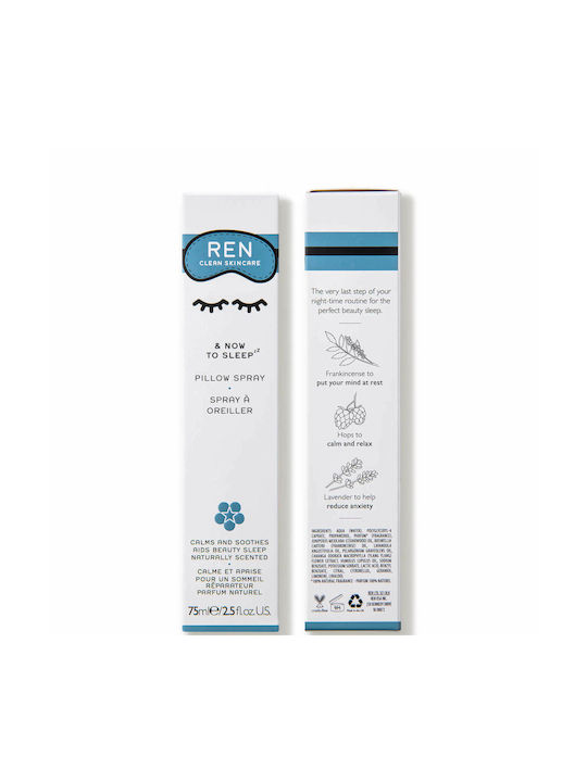 Ren Αρωματικό Spray & Now To Sleep Pillow Spray με Άρωμα Λεβάντα