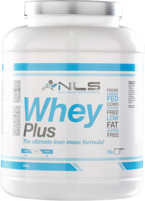 NLS Whey Plus Whey Protein Gluten Free with Flavor Banana 2.28kg