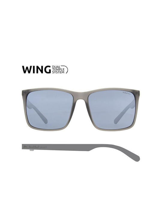 Red Bull Spect Eyewear Bow Ochelari de soare cu 004P Din plastic Rame și Albastru deschis Oglindă Lentilă BOW-004P