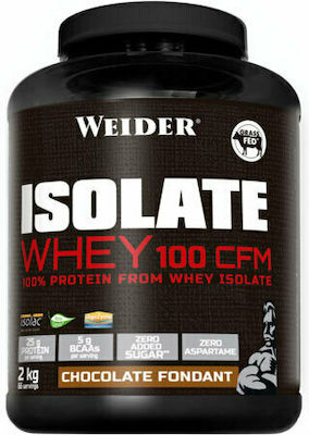 Weider Isolate Whey 100 CFM Whey Protein with Flavor Strawberry Ice Cream 2kg