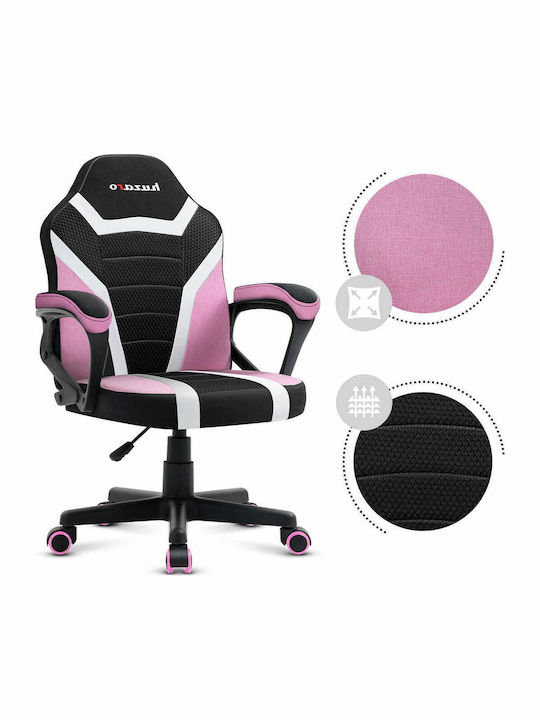 Huzaro Ranger 1.0 Υφασμάτινη Καρέκλα Gaming Pink Mesh