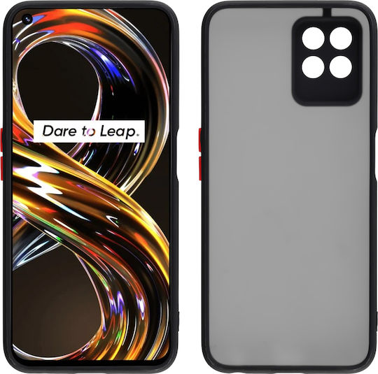 Lime Hardshell Camera Guard Back Cover Πλαστικό Μαύρο (Realme 8i)
