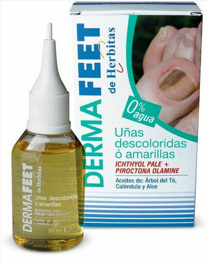 Herbitas Liquid for discolored nails Cream Regeneration for Nail Fungus 50ml HF-6036