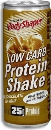 Weider Low Carb Shake with Flavor Chocolate 12x250ml
