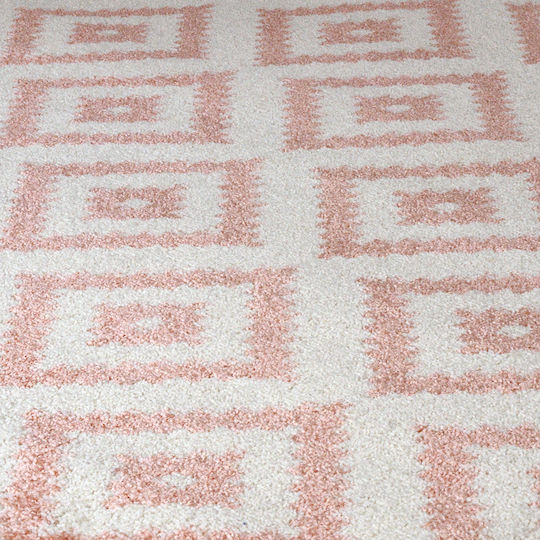 Tzikas Carpets Siesta 00093-261 Synthetisch,Polyester/Cotton/Leather Pink