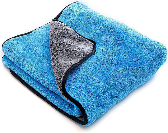 K2 Flossy Tuch Mikrofaser Trocknen Auto 800gsm Grau 90x60cm
