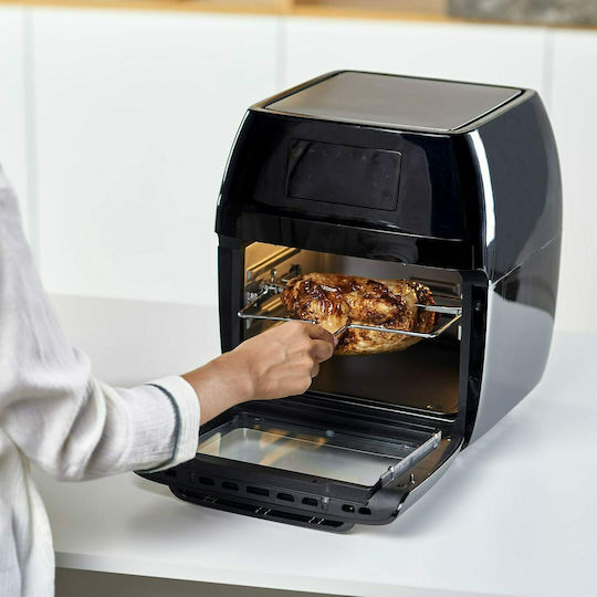 Black & Decker Air Fryer 12lt Μαύρο BXAFO1200E