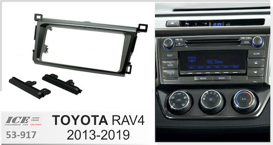 DIN Fascia Panels 2 Din for Toyota RAV4 2013 - 2018 for Toyota RAV 4 2013 2018