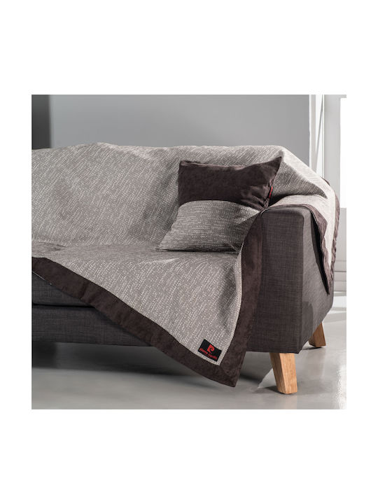 Pierre Cardin Διακοσμητική Μαξιλαροθήκη Sauvage Grey 45x45εκ.