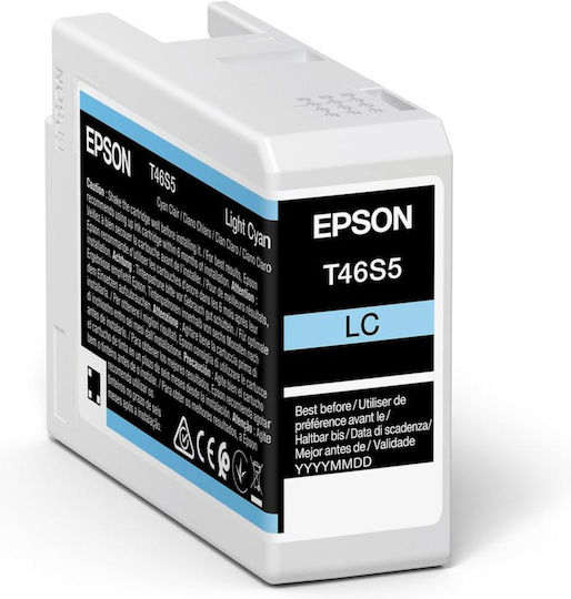 Epson T46S5 Ultrachrome Pro 10 Original InkJet Druckerpatrone Hellblau (C13T46S500)