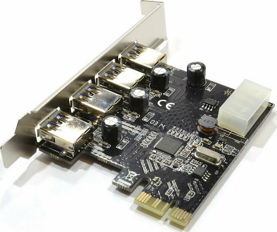 Digitus Κάρτα PCIe σε 4 θύρες USB 3.0