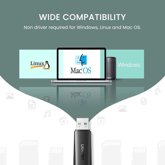 Ugreen Card Reader USB 3.0 για SD
