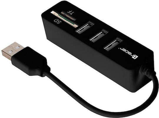 Tracer CH4 Card Reader USB 2.0 για SD/microSD/MemoryStick/CompactFlash/xD
