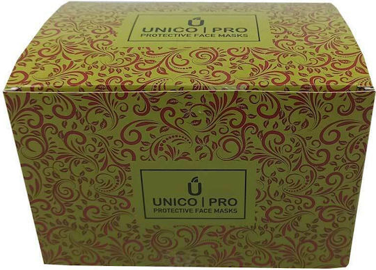 Unico Pro Μάσκα Προστασίας FFP2 Λαδί 25τμχ