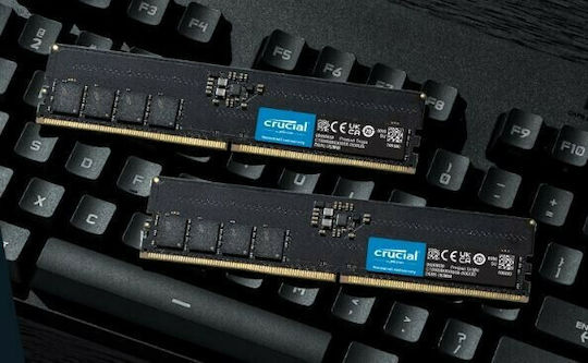 Crucial DDR5 με Module 1x16GB και Ταχύτητα 4800 για Desktop