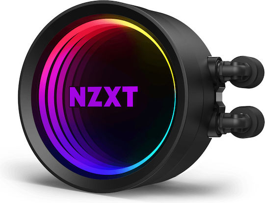 NZXT Kraken X53 Υδρόψυξη Επεξεργαστή Διπλού Ανεμιστήρα 120mm για Socket AM4/1200/115x με RGB Φωτισμό