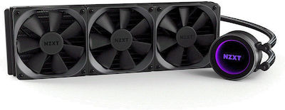 NZXT Kraken X73 Υδρόψυξη Επεξεργαστή Τριπλού Ανεμιστήρα 120mm για Socket AM4/1200/115x με RGB Φωτισμό