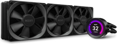 NZXT Kraken Z73 Υδρόψυξη Επεξεργαστή Τριπλού Ανεμιστήρα 120mm για Socket AM4/1200/115x με RGB Φωτισμό