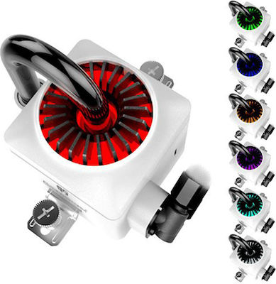 Deepcool Captain 360 EX White RGB Водно охлаждане Троен вентилатор 120мм за Socket /A/M/4/ / / /1/2/0/0/ /1/1/5/x/ Бял