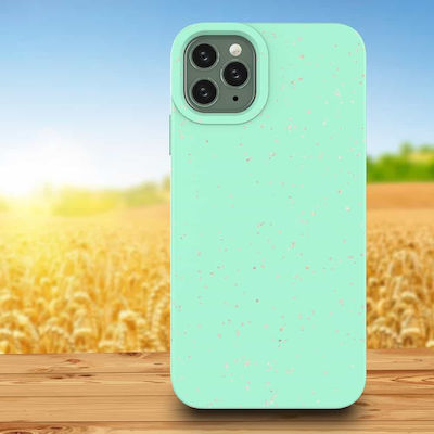 Hurtel Eco Back Cover Συνθετική Τιρκουάζ (iPhone 11 Pro)