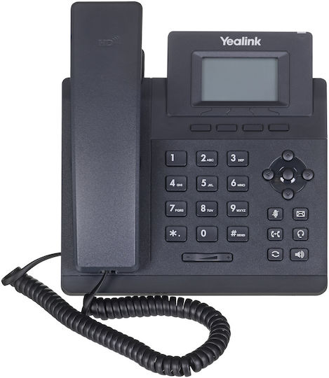 Yealink SIP-T30P Ενσύρματο Τηλέφωνο IP Classic Grey