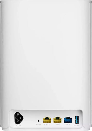 Asus ZenWiFi AX Hybrid (XP4) WiFi Mesh Network Access Point Wi‑Fi 6 Dual Band (2.4 & 5GHz)