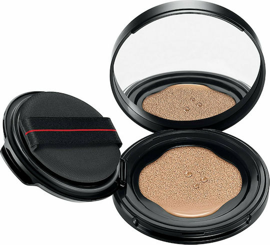 Shiseido Synchro Skin Self-Refreshing Cushion Compact Foundation Омекотяване 140 Порцелан 13гр