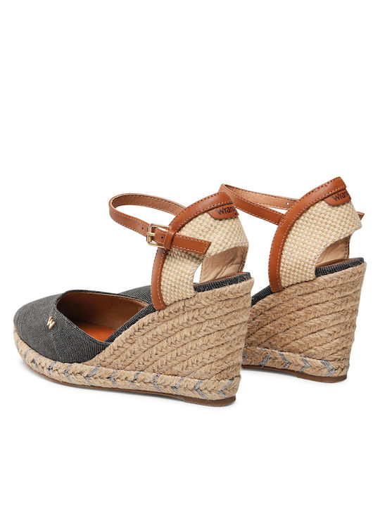 Brava Women's Platform Espadrilles Black