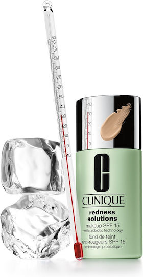 Clinique Redness Solutions Лилаво/бяло SPF15 01 Успокояващ алабастър 30мл