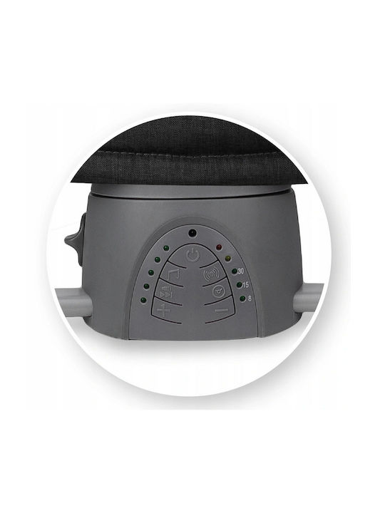 Momi Ηλεκτρικό Relax Μωρού Bess με Δόνηση Gray για Παιδί έως 9kg