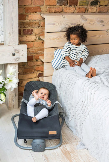 Momi Electric Relax pentru Bebeluși Bess cu Vibrații Gri pentru Copil până la 9kg