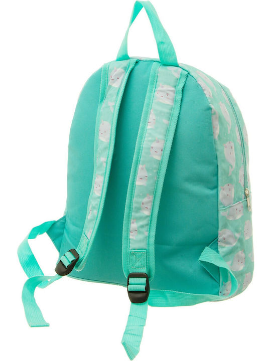 Sass & Belle "Whale" School Bag Backpack Junior High-High School Turquoise