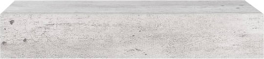 Wandregal Grau 60x23.5x10cm