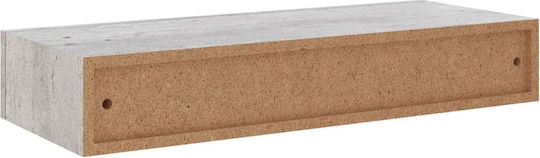 Wandregal Grau 60x23.5x10cm