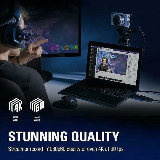 Elgato Cam Link 4K Live Streaming and Recording |1080p on 60fps or 4K at 30 fps | USB 3.0