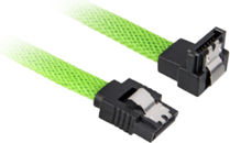 Sharkoon 7 Pini SATA III - Cablu 7 Pini SATA III Unghiular (90°) 0.6m Verde