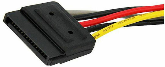 StarTech 15-Pin SATA III - 15-Pin SATA III Cable Πολύχρωμο (PYO2SATA)