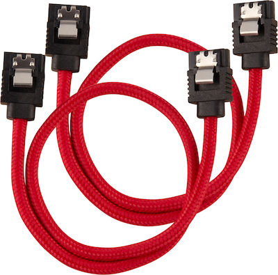 Corsair 7-Pin SATA III to 7-Pin SATA III Cable 30cm Red (CC-8900250)