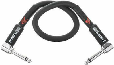 Roland (us) Cable 6.3mm male - 6.3mm male 0.3m (RIC-B1AA)