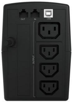 Conceptronic ZEUS 01E UPS (VI) Интерактивна Линия 650VA 360W с 4 Schuko AC Гнезда