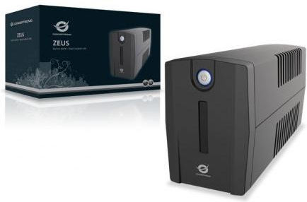 Conceptronic ZEUS02E UPS Line-Interactive 850VA 480W με 4 IEC Πρίζες