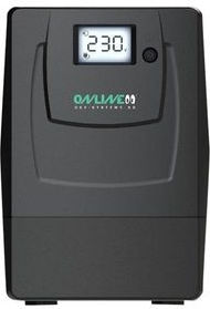 Online Usv-Systeme Yunto Smile 800 UPS Line-Interactive 800VA 480W με 2 Schuko Πρίζες