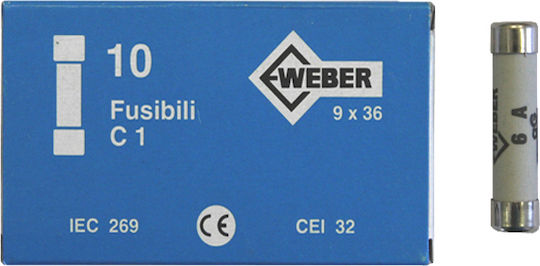 Adeleq Φυσίγγια Κυλινδρικά 9x36mm Ταχείας Καύσεως Τύπου Τιτσίνο Gg 6A