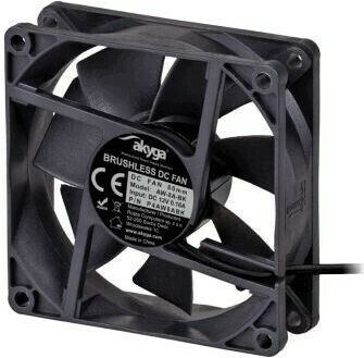Akyga AW-8A Ventilator Pentru Carcasă 80mm (2000rpm / 37cfm) Fără Iluminare LED și Conexiune 2-Pin