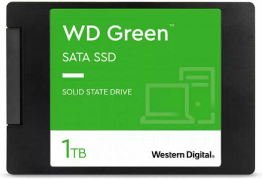 Western Digital Green SSD 1TB 2.5'' Type With SATA III Connection WDS100T3G0A