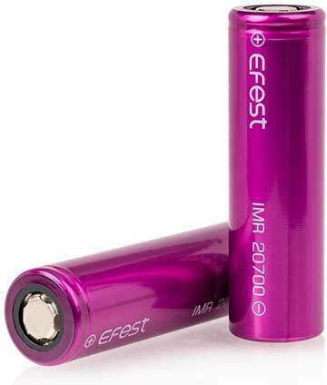 Efest Wiederaufladbare Batterie 20700 Li-Ion 3000mAh 3.7V 1Stück