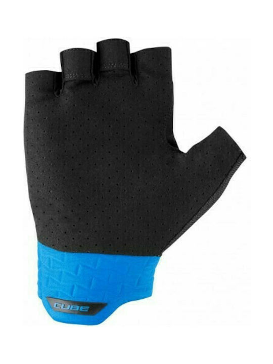 Cube Unisex Adults Fingerless Gloves for Road Bike Performance Black